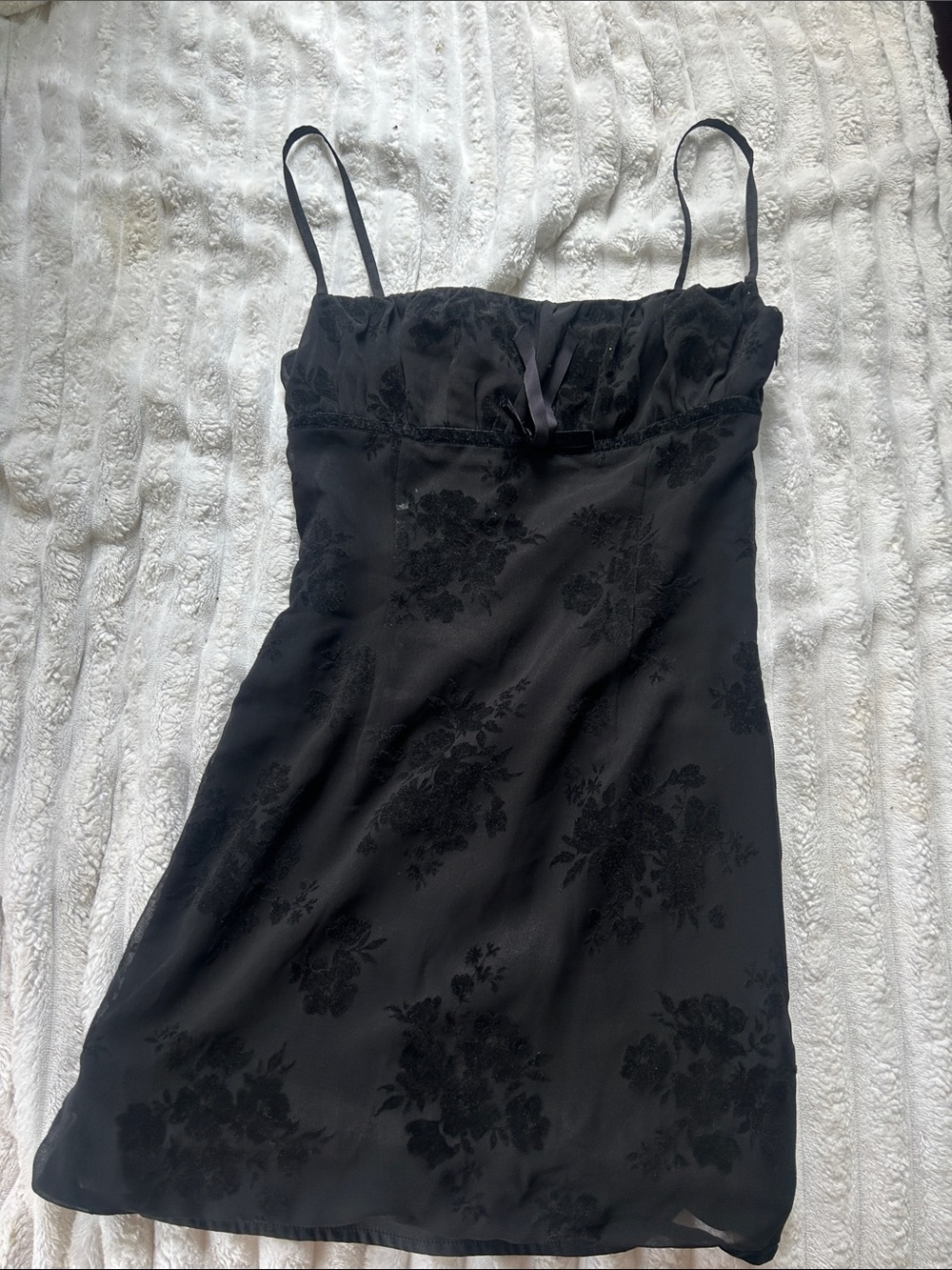 princess polly black mini dress
